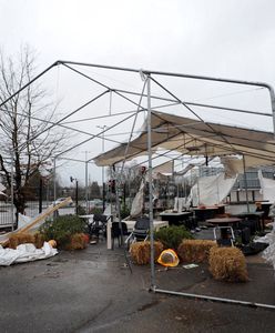 Potężne wichury w Polsce. Zerwane dachy, połamane drzewa. Straty są ogromne