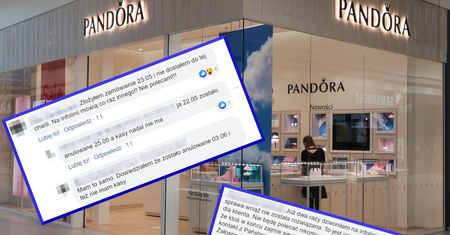 Skargi na sklep internetowy Pandory. Nie ma przesyłek, nie ma zwrotu pieniędzy