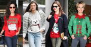 Gwiazdy w świątecznych swetrach. Urocze?