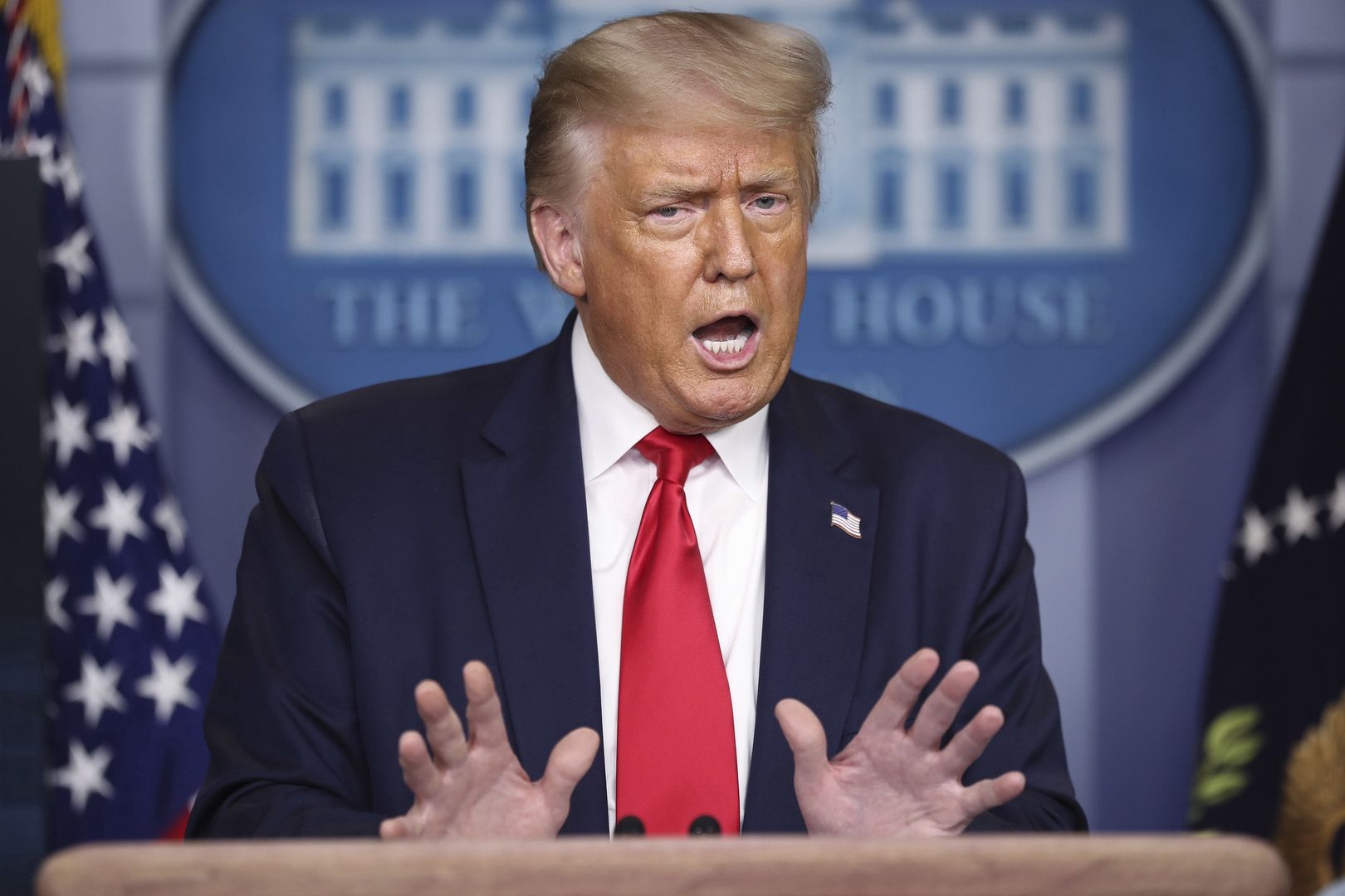 Prezydent USA Donald Trump domaga się zmiany terminu wyborów prezydenckich 