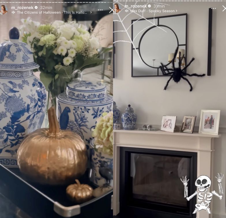 Małgorzata Rozenek pokazała udekorowany na Halloween dom