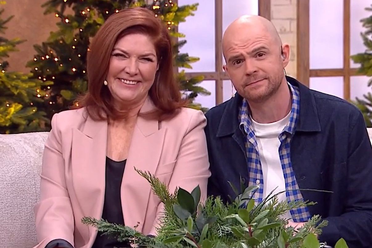 Katarzyna Dowbor i Filip Antonowicz poprowadzili sobotnie wydanie "Pytania na śniadanie" w TVP
