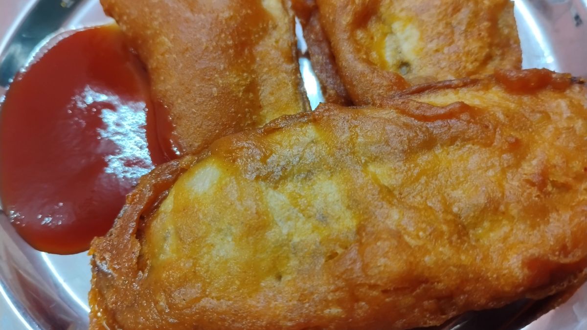 Banan pieczony w cieście może zastąpić racuchy