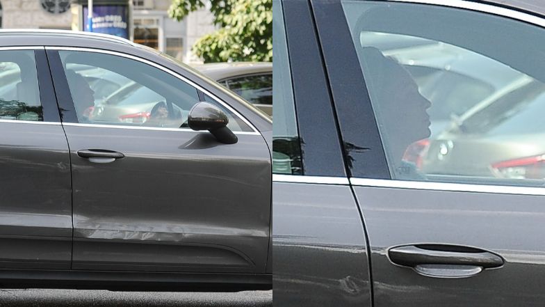 Anna Wendzikowska maszeruje do obitego porsche w klapkach Diora