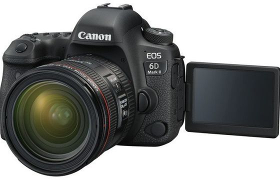 Canon: nowa pełnoklatkowa lustrzanka cyfrowa EOS 6D Mark II (wideo)