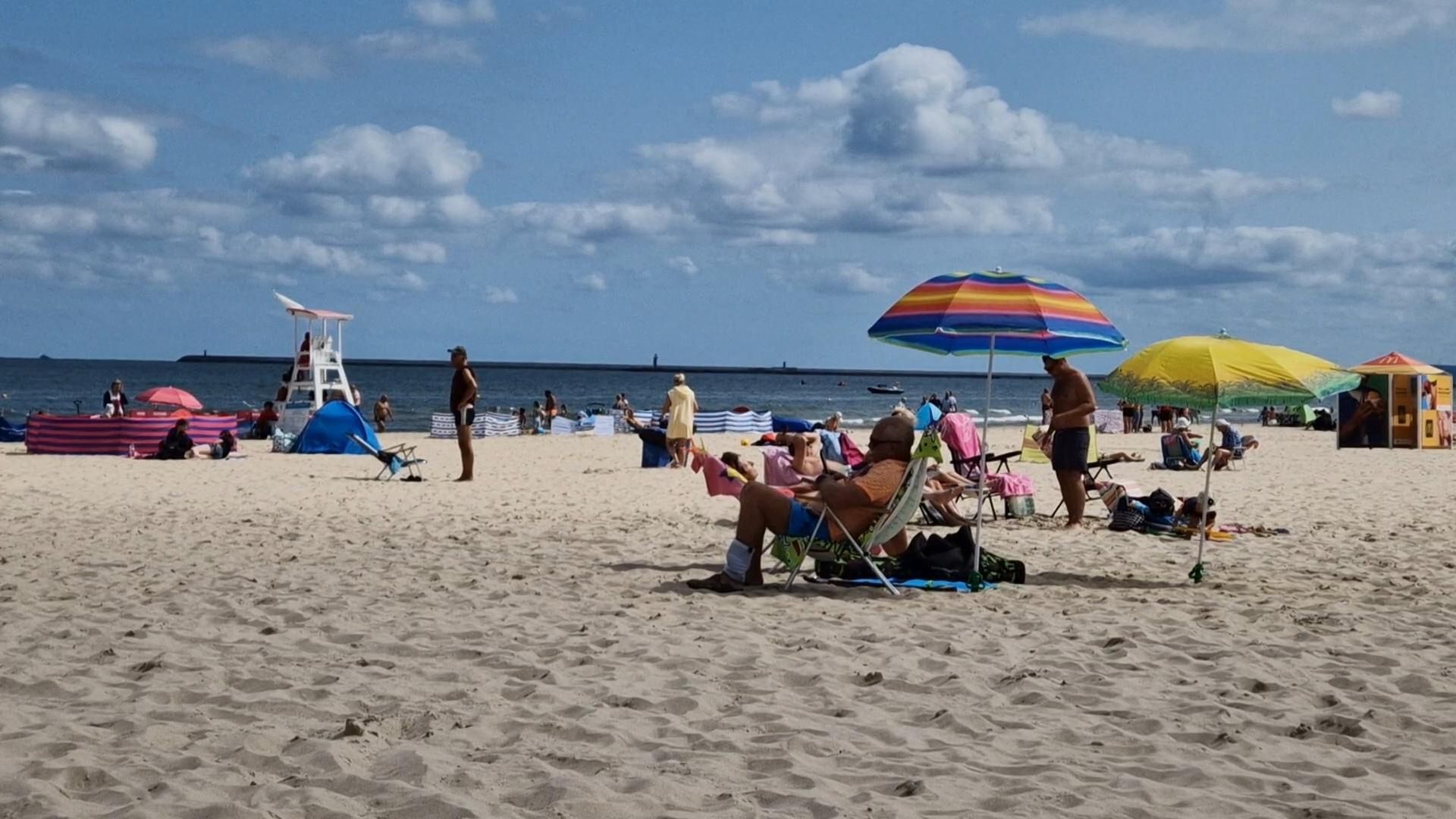 plaża, świnoujście