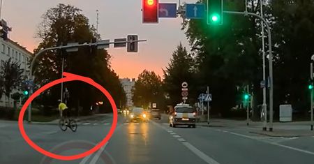 Nagranie z Rzeszowa. Zobaczyli go na drodze. Łapią się za głowy