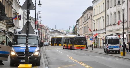Warszawa postawi zapory antyterrorystyczne na Trakcie Królewskim