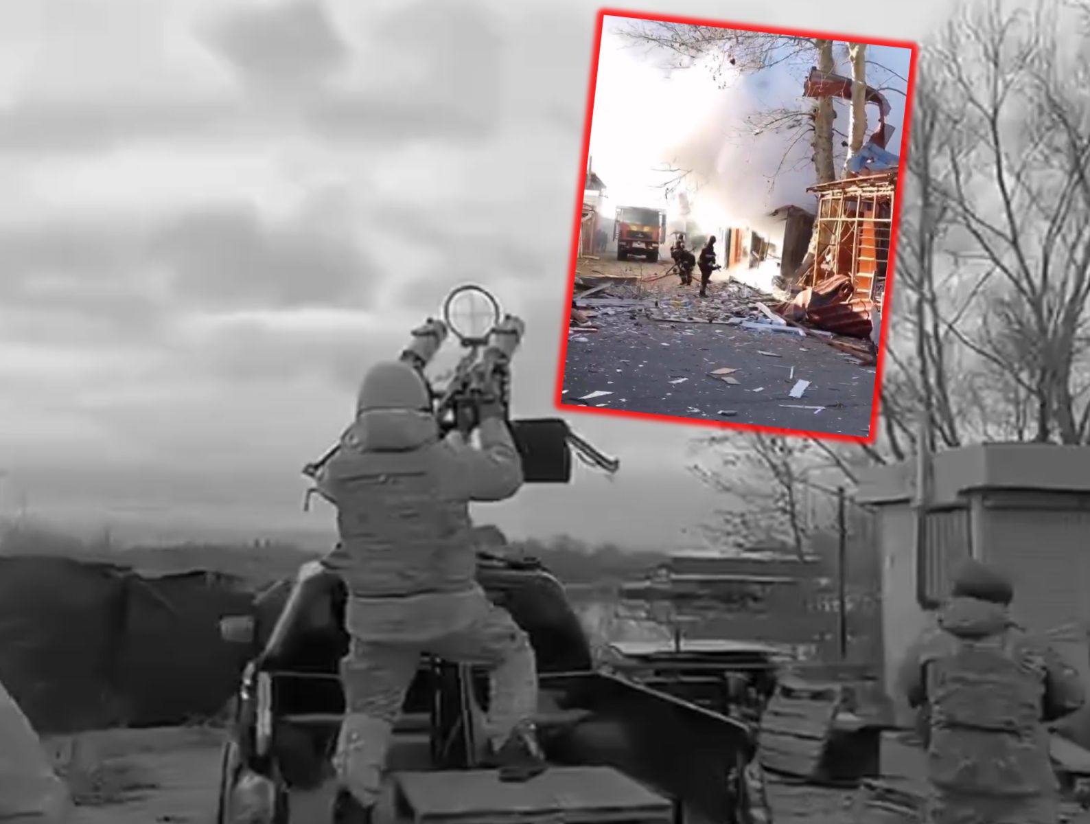 wiadomości,aktualności,WP Wiadomości Krytyczna infrastruktura w ogniu. Rosja uderzyła w Chersoń