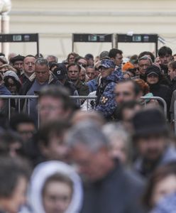 Jest nagranie z pogrzebu Gorbaczowa. Zebrały się tłumy