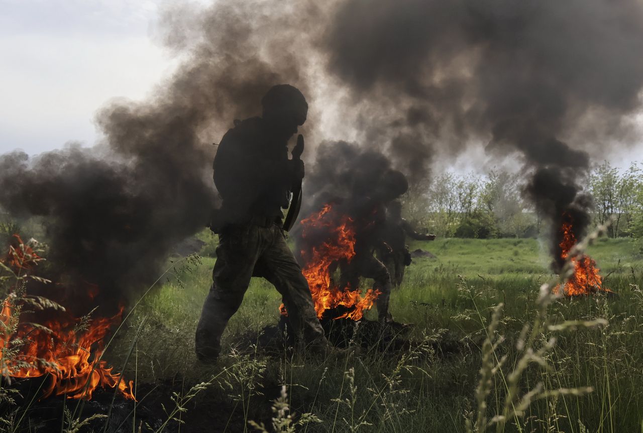 Russia stages massive military buildup near Ukrainian border