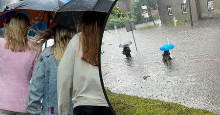 Ulice zamieniły się w rzeki. Ulewy sparaliżowały Śląsk