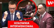 Sceny w Sejmie. Kowalski starł się z Hołownią. "Pomylił pan adres"
