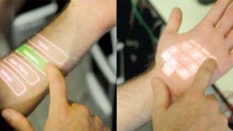 Własna ręka jako interfejs dotykowy (wideo) 1