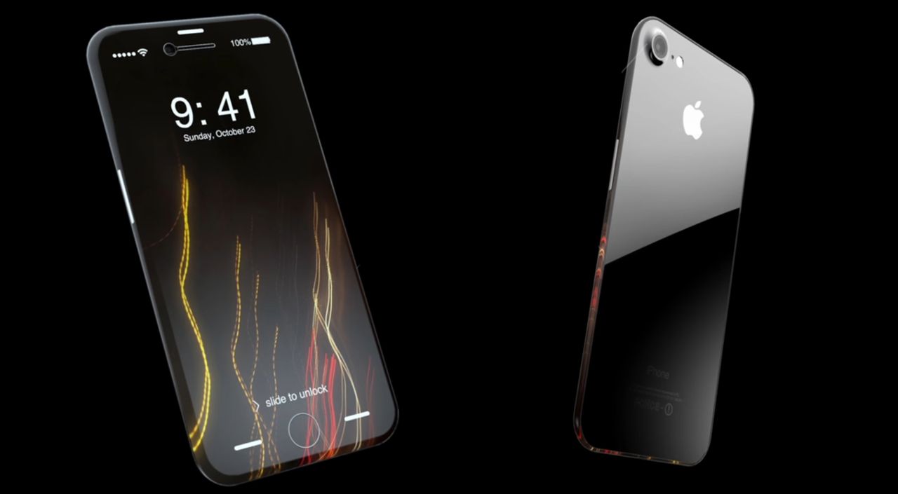 iPhone 8 z zakrzywionym panelem OLED
