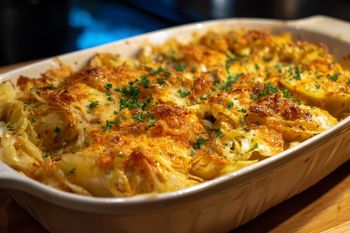 Nie męczę się z tradycyjnymi gołąbkami. Smakuje identycznie, a bez zawijania i długiego stania w kuchni