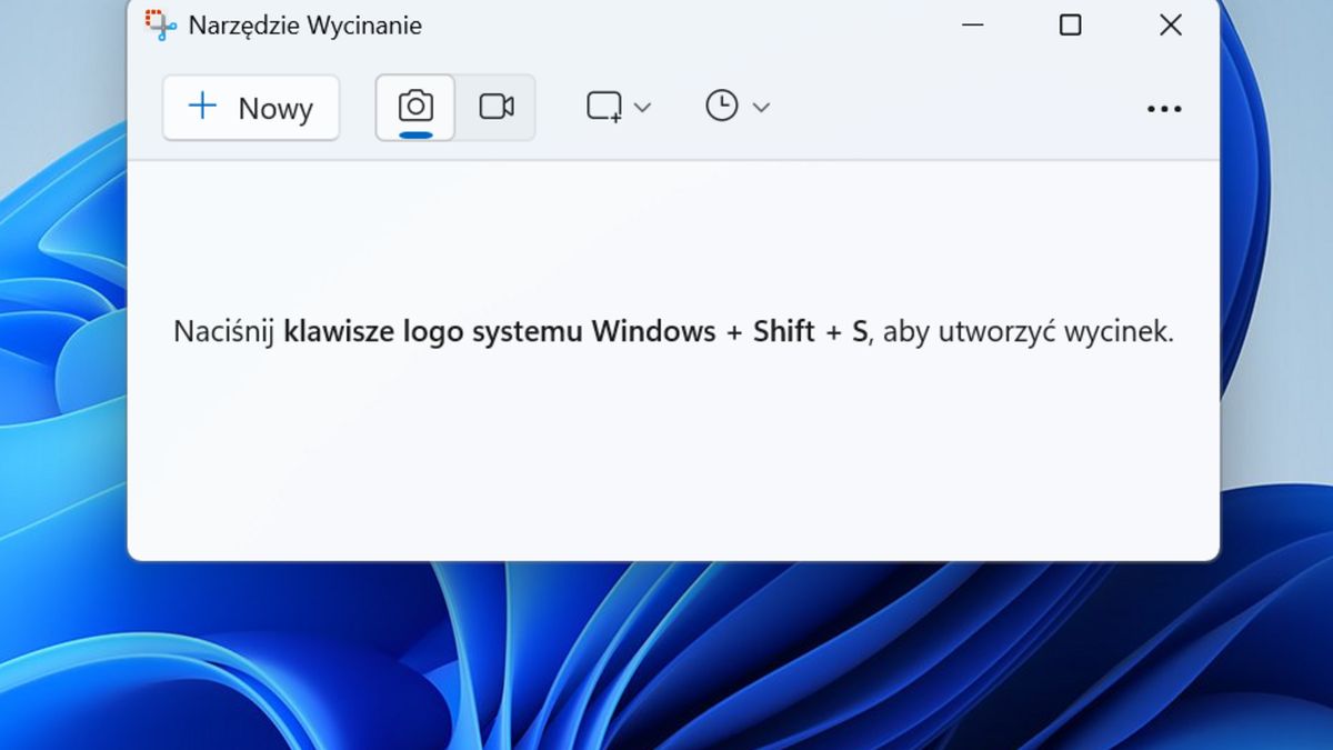 Narzędzie Wycinanie w Windows 11