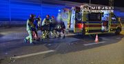 Poważne zderzenie 4 pojazdów na trasie S8. Duże utrudnienia w ruchu