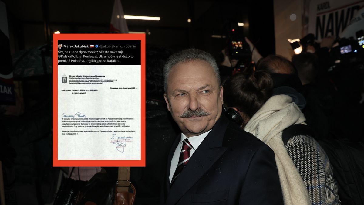 Marek Jakubiak, były kandydat na prezydenta RP, opublikował w