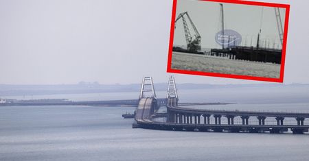 "Nasze oczy widzą wszystko". Rosjanie budują nowy most na Krym