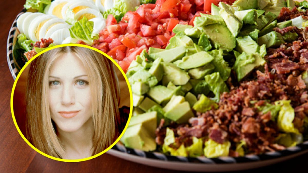 Sałatka Jennifer Aniston to ulepszona wersja Cobb Salad.