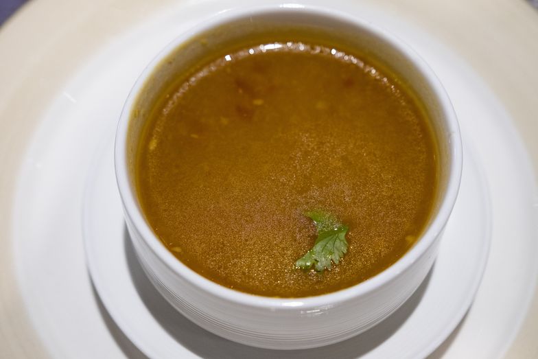 Odchudzająca zupa jest bardzo smaczna i zdrowa