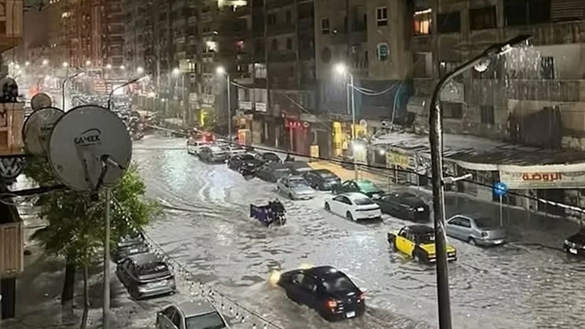 "Nocny armagedon" w Egipcie. Jest nagranie