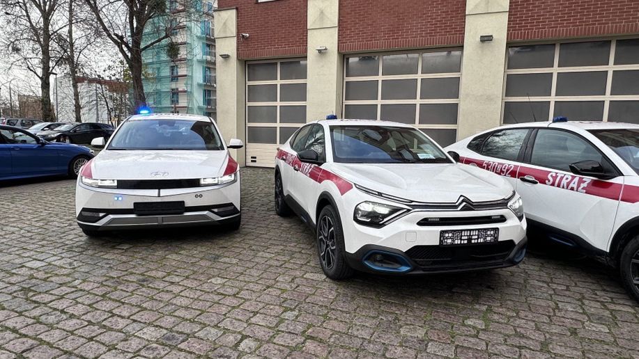 Elektryczne auta PSP