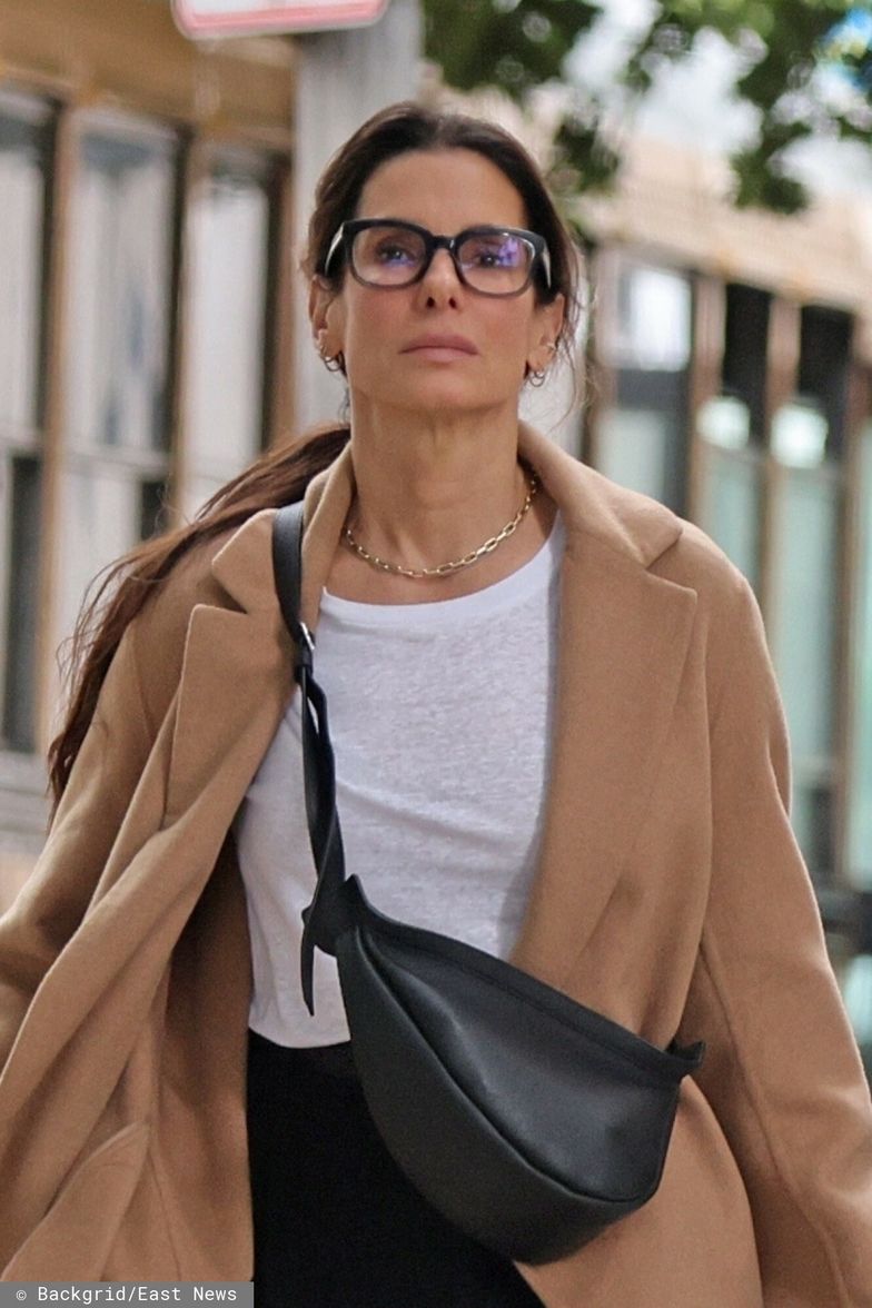 Sandra Bullock sfotografowana po raz pierwszy od ŚMIERCI PARTNERA! Była z CÓRKĄ i ochroniarzem