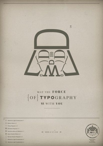 Co się stanie, gdy damy Star Wars typografowi? 3