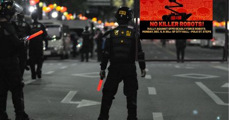 Zabójcze roboty na wyposażeniu policji? W USA nagle zmienili zdanie