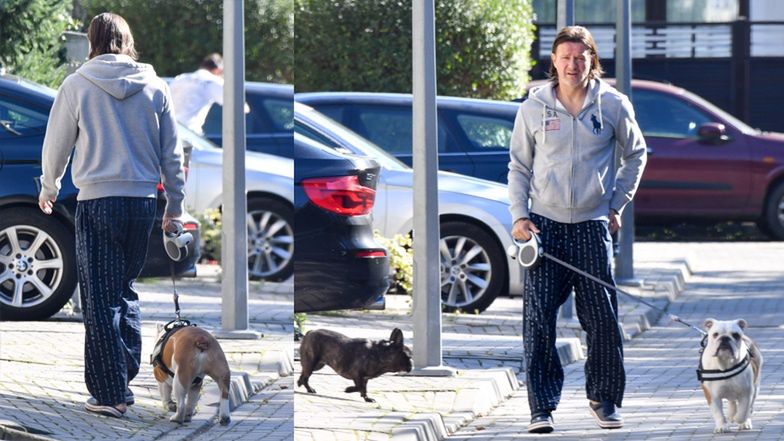 Małgorzata Rozenek i Radosław Majdan szykują się do wyjścia 