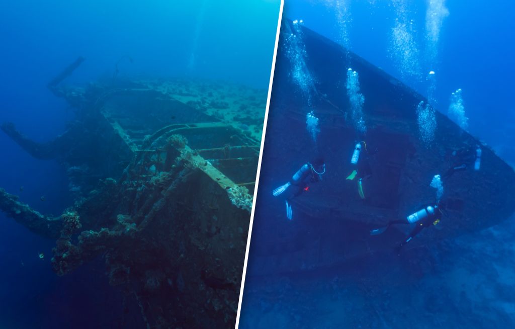 Tarnobrzeg: Nasi nurkowie eksplorowali wrak legendarnego statku Salem Express. Tam wciąż spoczywają szczątki części ofiar