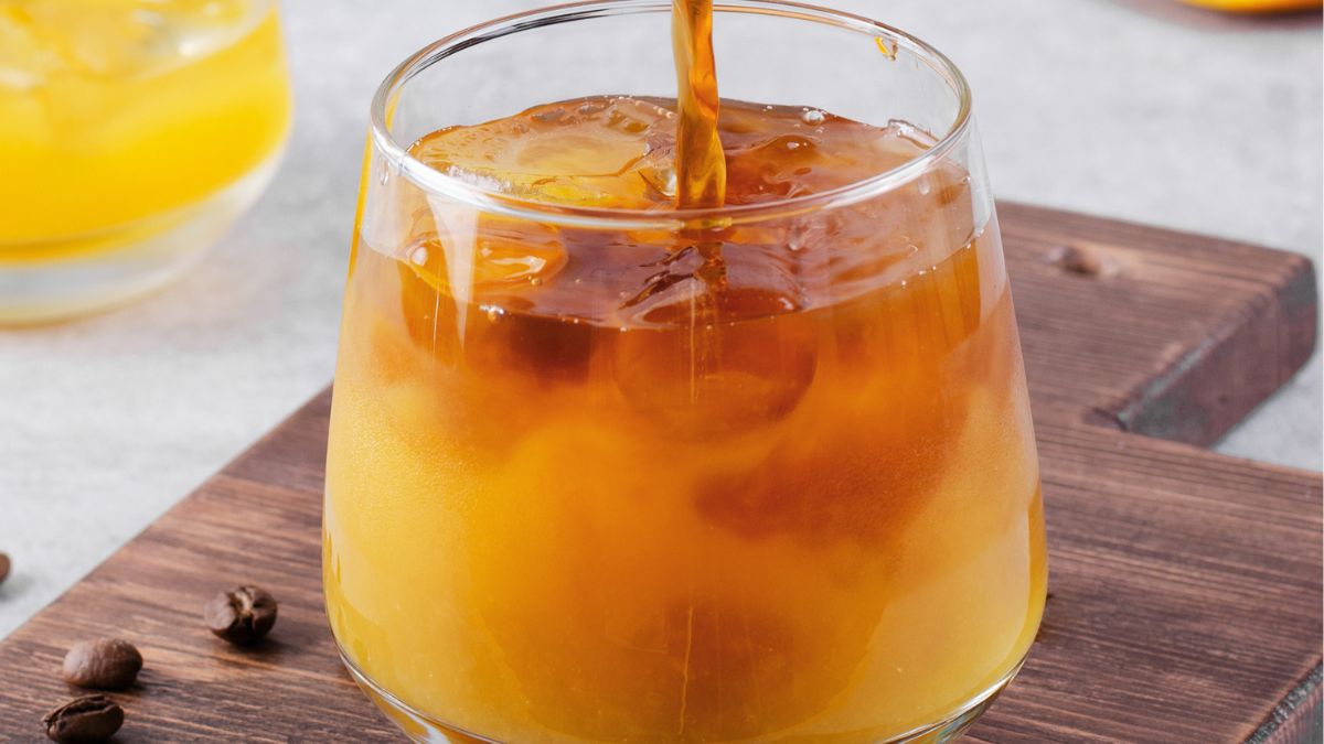 Kawa mrożona z owocami - Pyszności