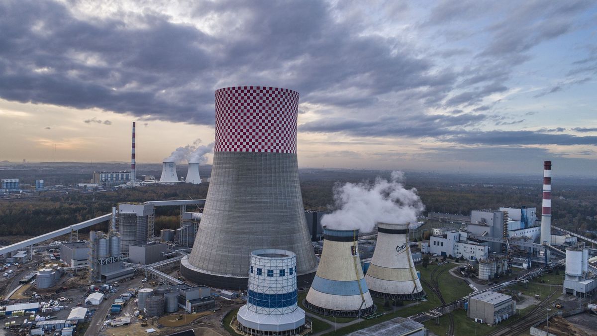 Elektrownia Jaworzno należąca do spółki Tauron.