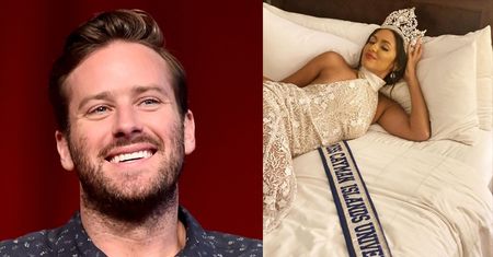 Armie Hammer przeprasza... Miss Kajmanów za sugestie, że to ona jest na PIKANTNYM FILMIKU z jego sypialni