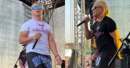 Skolim pod ostrzałem po występie na dożynkach. "Mógłby sobie odpuścić niektóre wersy. Tego słuchały dzieci!"