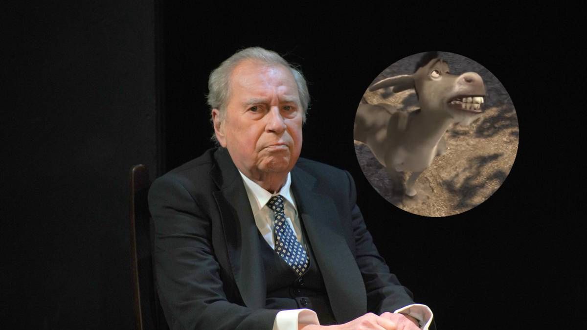 Jerzy Stuhr zachwycał jako Osioł w "Shreku"