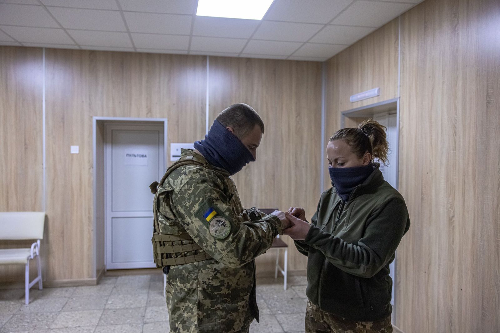 Ślub ukraińskich żołnierzy