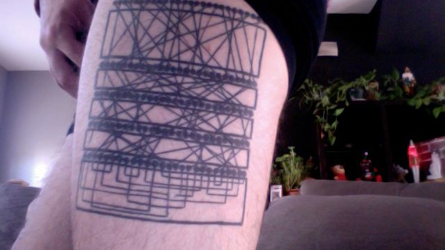 Co przedstawia ten tatuaż? 1