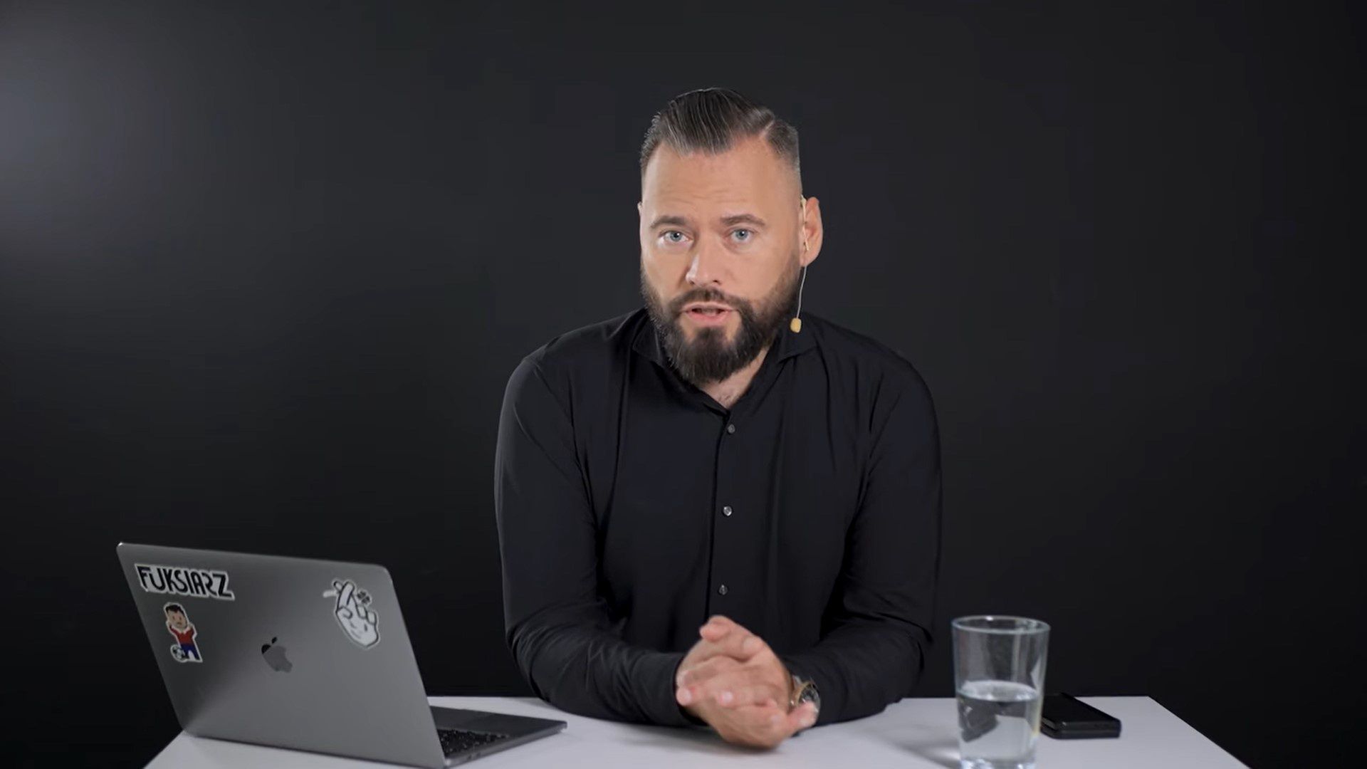 Kadr z nagrania Krzysztofa Stanowskiego