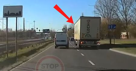 Szaleńczy rajd kierowcy. Zmieniało się światło. Oto co zrobił