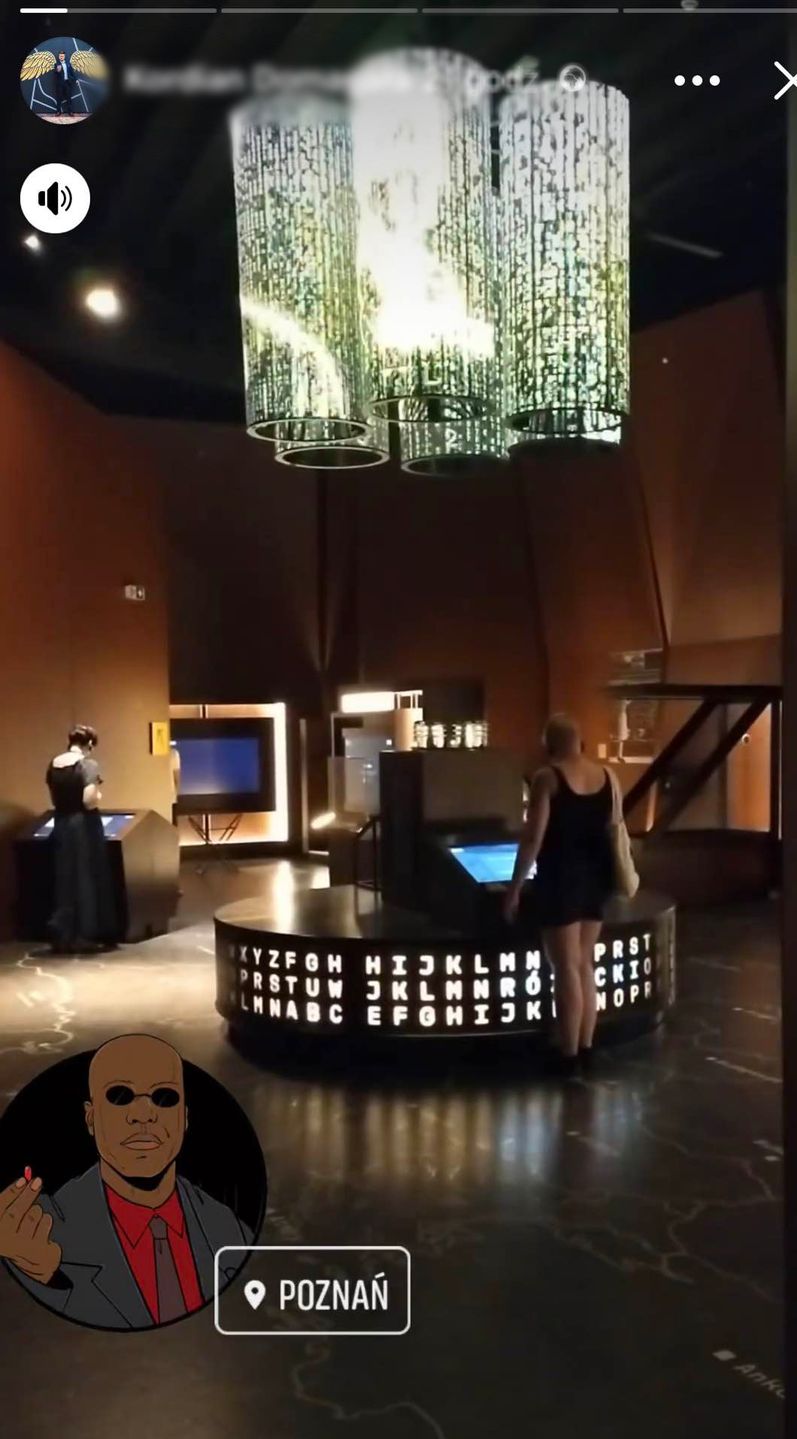 Ostatnie stories przed tragedią.