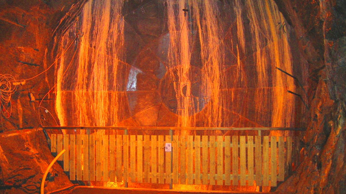 Tunel składowiska Äspö Hard Rock Laboratory