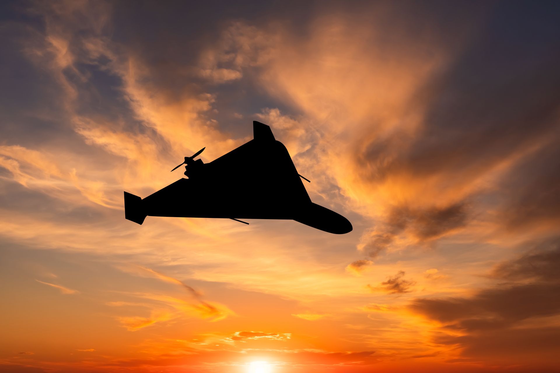 Zmuszone do zmiany trajektorii. Rosyjskie drony wprowadzane są w błąd