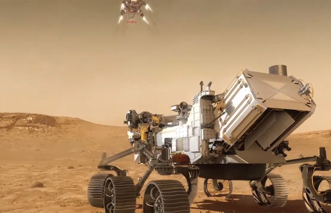 Łazik NASA wyląduje na Marsie. Jest na nim nazwisko Polaka