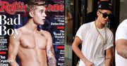 Bieber łapie się za krocze na okładce "Rolling Stone" (FOTO)