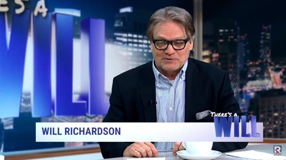 Will Richardson robi karierę dziennikarską w prawicowej telewizji