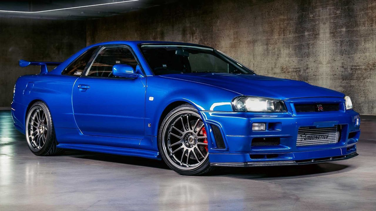 Jeździł nim Paul Walker. GT-R R34 z "Szybkich i wściekłych" na sprzedaż