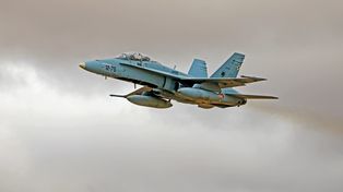 Dron naruszył przestrzeń Rumunii. F-18 wkroczył do akcji